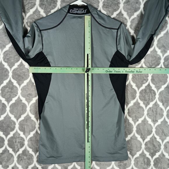 Nike Pro Combat Hyperwarm Dri-FIT Max Pullover Mens Medium 1/4 Zip Base Layer - Picture 5 of 11